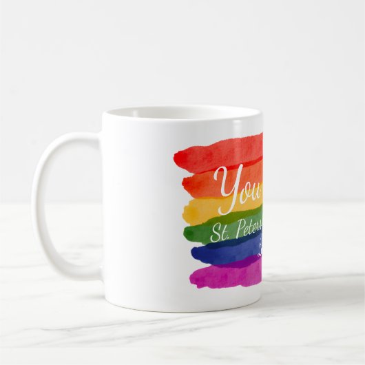 Tasse de la Fierté "Vous Appartenez" (Gauche)