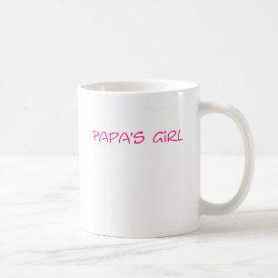 Tasse de la fille du papa