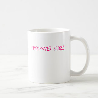 Tasse de la fille du papa
