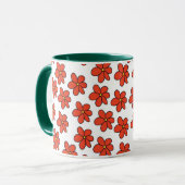 Tasse de la fleur de Debbie (Devant gauche)