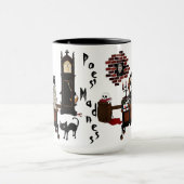 Tasse "de la folie du Poe" (Centre)