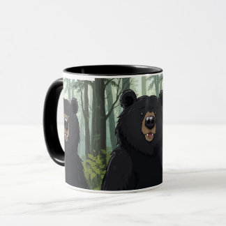 Tasse de la forêt d'ours noir – Tasse à café migno