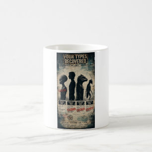 Tasse de la formation de révélation de quatre type