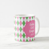 Tasse de la ligue de golf dames (Devant droit)