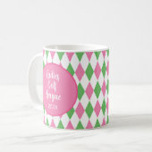 Tasse de la ligue de golf dames (Devant gauche)