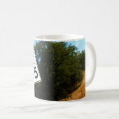 Tasse de la limitation de vitesse 55 (Devant droit)