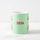 Tasse de la maison de Noël 2026 (Centre)