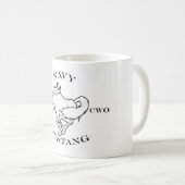 Tasse de la marine LDO-CWO (Devant droit)