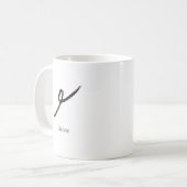 tasse de la marque de correcteurs d'épreuves -- (Devant gauche)
