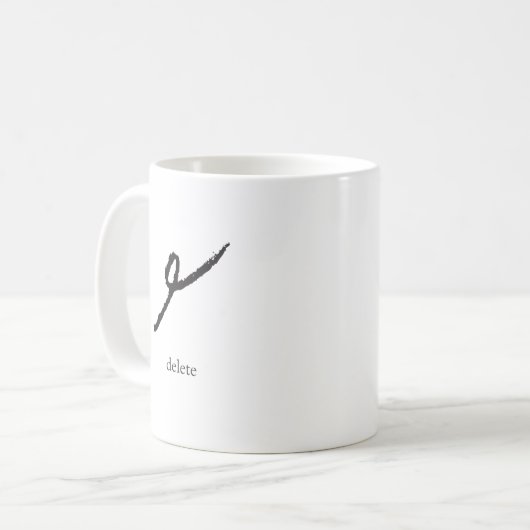 tasse de la marque de correcteurs d'épreuves -- (Devant gauche)