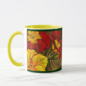 Tasse de la mère du monde floral d'art de (Gauche)