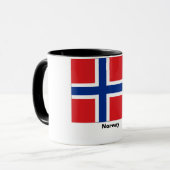 Tasse de la Norvège (Devant gauche)