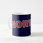 Tasse de la NORVÈGE 15 onces (Devant gauche)