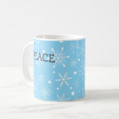 Tasse de la Paix Flocon de Neige (Devant gauche)