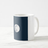 Tasse de la phase lunaire à l'aquarelle douce - Bl (Devant droit)