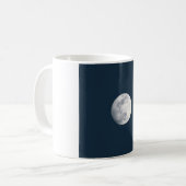 Tasse de la phase lunaire à l'aquarelle douce - Bl (Devant gauche)