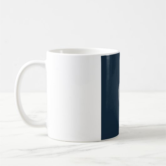 Tasse de la phase lunaire à l'aquarelle douce - Bl (Gauche)
