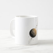 Tasse de la planète céleste Transit de Mercure cal (Devant gauche)