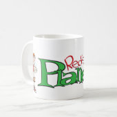 Tasse de la planète du rouge (Devant gauche)