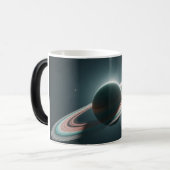 Tasse de la planète Saturne avec anneaux (Devant gauche)