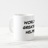 Tasse de la plus grande "aide du monde" (Devant gauche)