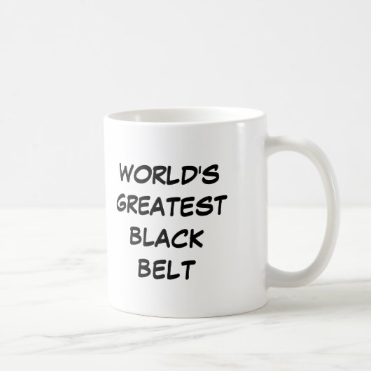 Tasse de la plus grande "ceinture noire du monde" (Droite)