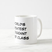 Tasse de la plus grande "classe du sergent du (Devant droit)