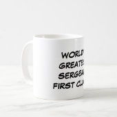 Tasse de la plus grande "classe du sergent du (Devant gauche)