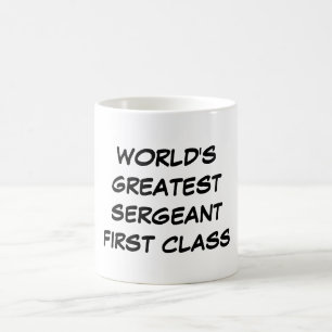 Tasse de la plus grande "classe du sergent du