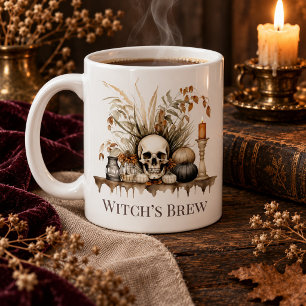 Tasse de la préparation de sorcière – Crâne d'auto