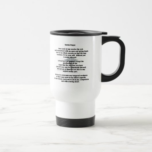 Tasse de la prière de l'infirmière (Droite)