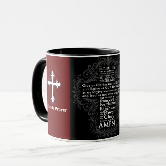 Tasse de la Prière du Seigneur (Devant gauche)