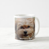 Tasse de la règle de Morkie (Devant droit)