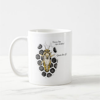 Tasse de la Reine d'abeille de miel de MABA