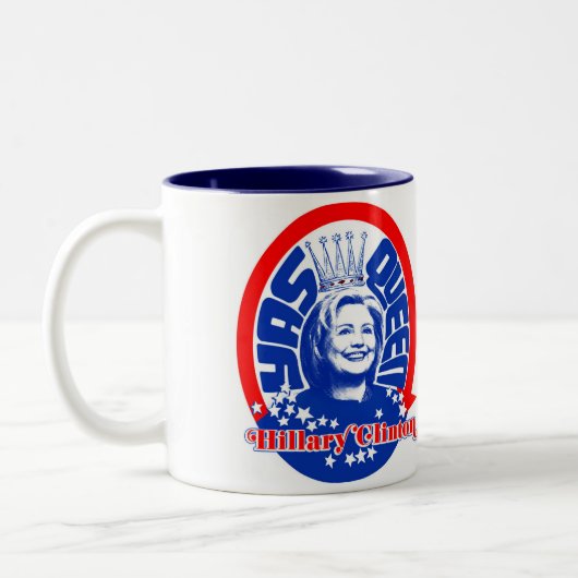 Tasse de la Reine de Hillary Clinton Yas (Gauche)