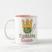 Tasse de la Reine de tricot (Gauche)