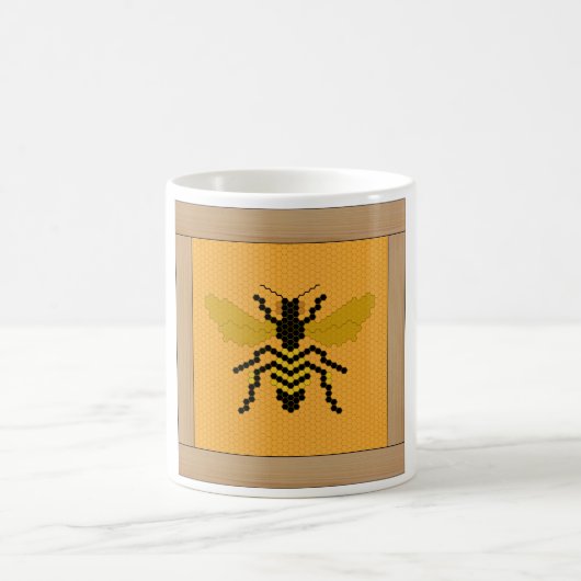 Tasse de la ruche d'abeilles (Centre)