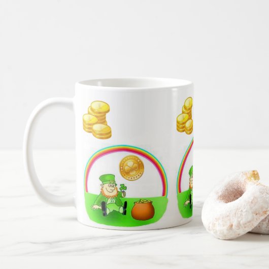 Tasse de la Saint-Patrick (Avec donut)