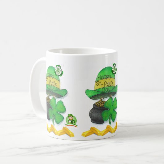 Tasse de la Saint-Patrick (Devant gauche)