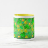 Tasse de la Saint-Patrick avec des trèfles (Centre)