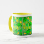 Tasse de la Saint-Patrick avec des trèfles (Devant gauche)