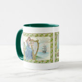 Tasse de la Saint-Patrick Erin Mavourneen (Devant gauche)