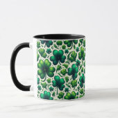 Tasse de la Saint-Patrick Shamrock Chanceux (Gauche)