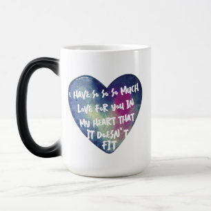 Tasse de la Saint-Valentin Citation d'Amour Flirt