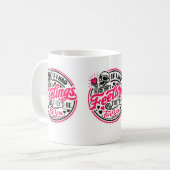 Tasse de la Saint-Valentin "Si j'avais des sentime (Devant gauche)
