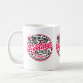 Tasse de la Saint-Valentin "Si j'avais des sentime (Gauche)