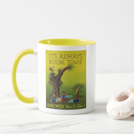 Tasse de la semaine du livre de 1956 enfants (Avec donut)