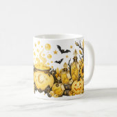 Tasse de la Sorcière Jaune Chaudron & Potions Hall (Devant droit)