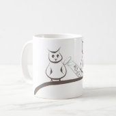 Tasse de la stérilité IVF de hibou (Devant gauche)