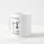 Tasse de la superpuissance de danseur (Devant gauche)